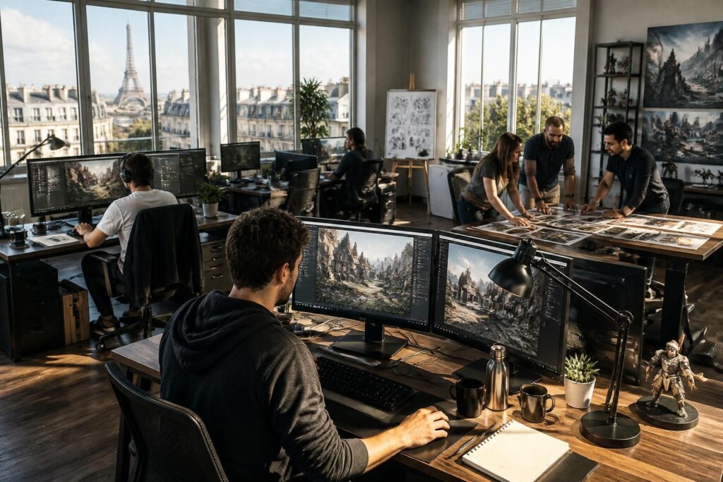 découvrez l'univers de focus entertainment à paris : actualités du studio, offres de recrutement et nouveautés jeux vidéo.