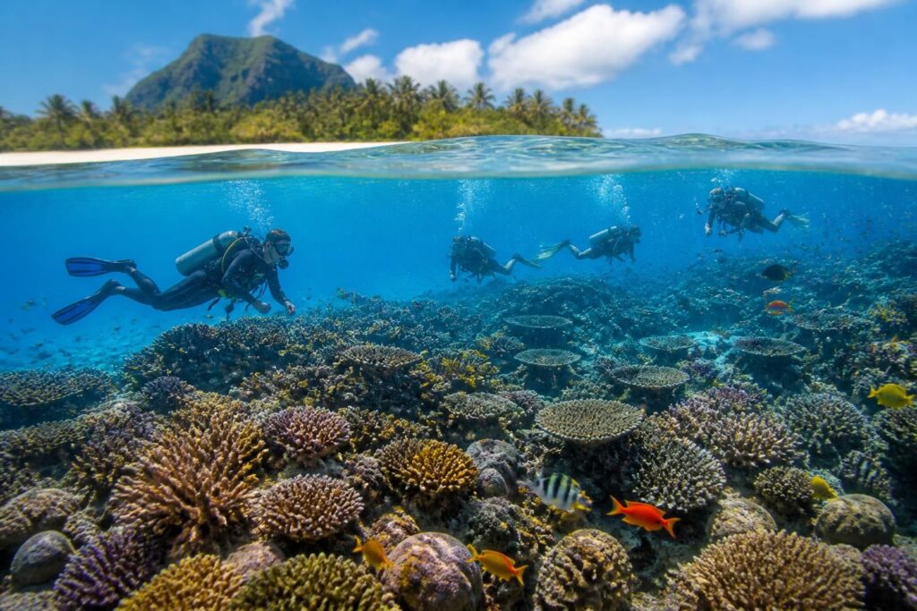 découvrez les meilleurs spots de plongée à l'île maurice et les centres spécialisés pour explorer les fonds marins exceptionnels de cette destination paradisiaque.