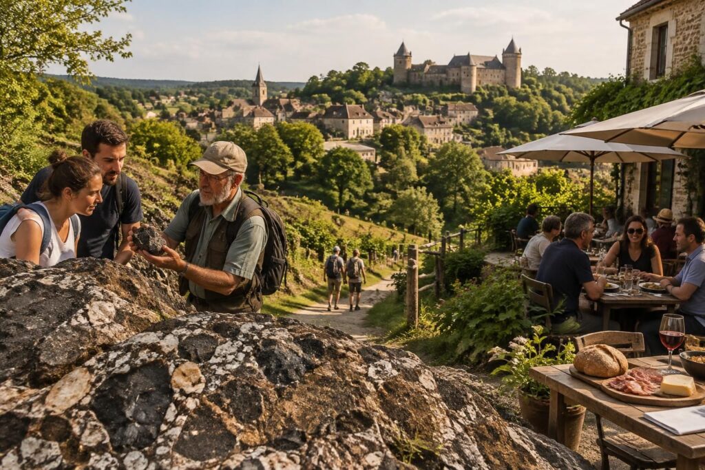 découvrez le cratère de la météorite de rochechouart, ses sites de visite, ses bonnes adresses pour déjeuner et les curiosités locales à explorer.