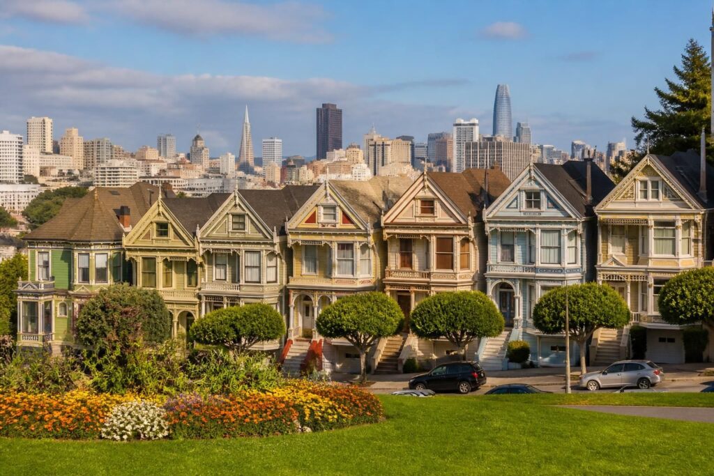 découvrez l'histoire fascinante des painted ladies de san francisco et admirez des photos incontournables de ces maisons colorées emblématiques, symboles du charme victorien de la ville.