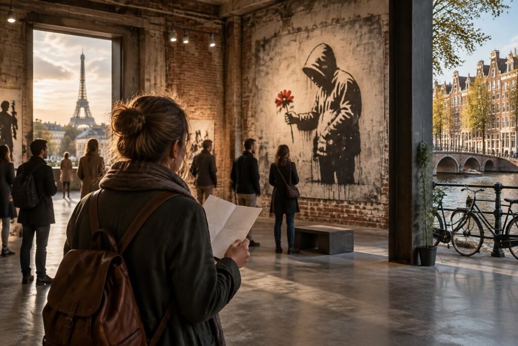 découvrez les musées banksy à paris et amsterdam : tarifs des billets, itinéraires et avis pour organiser votre visite et profiter pleinement de l’expérience.