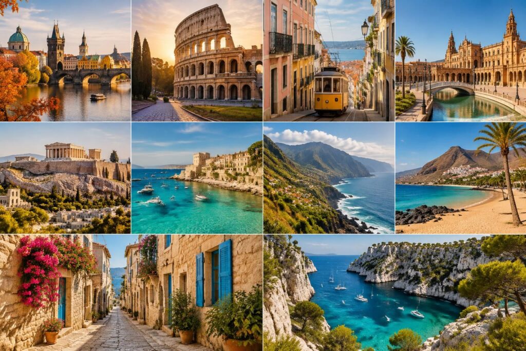 découvrez 10 destinations idéales en novembre pour profiter des couleurs de l’automne en europe ou vous évader au soleil.
